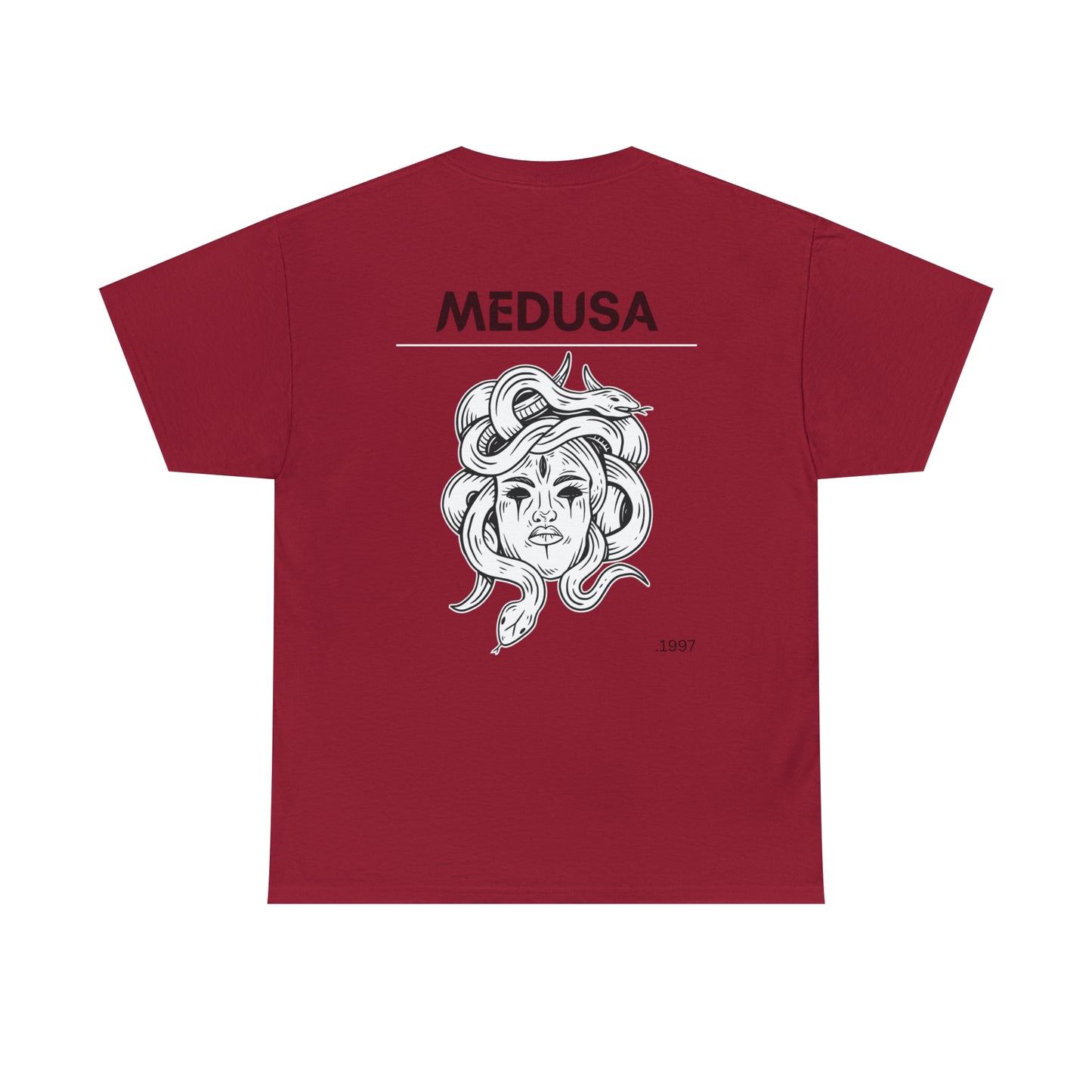 Medusa Print Unisex Heavy Cotton Tee