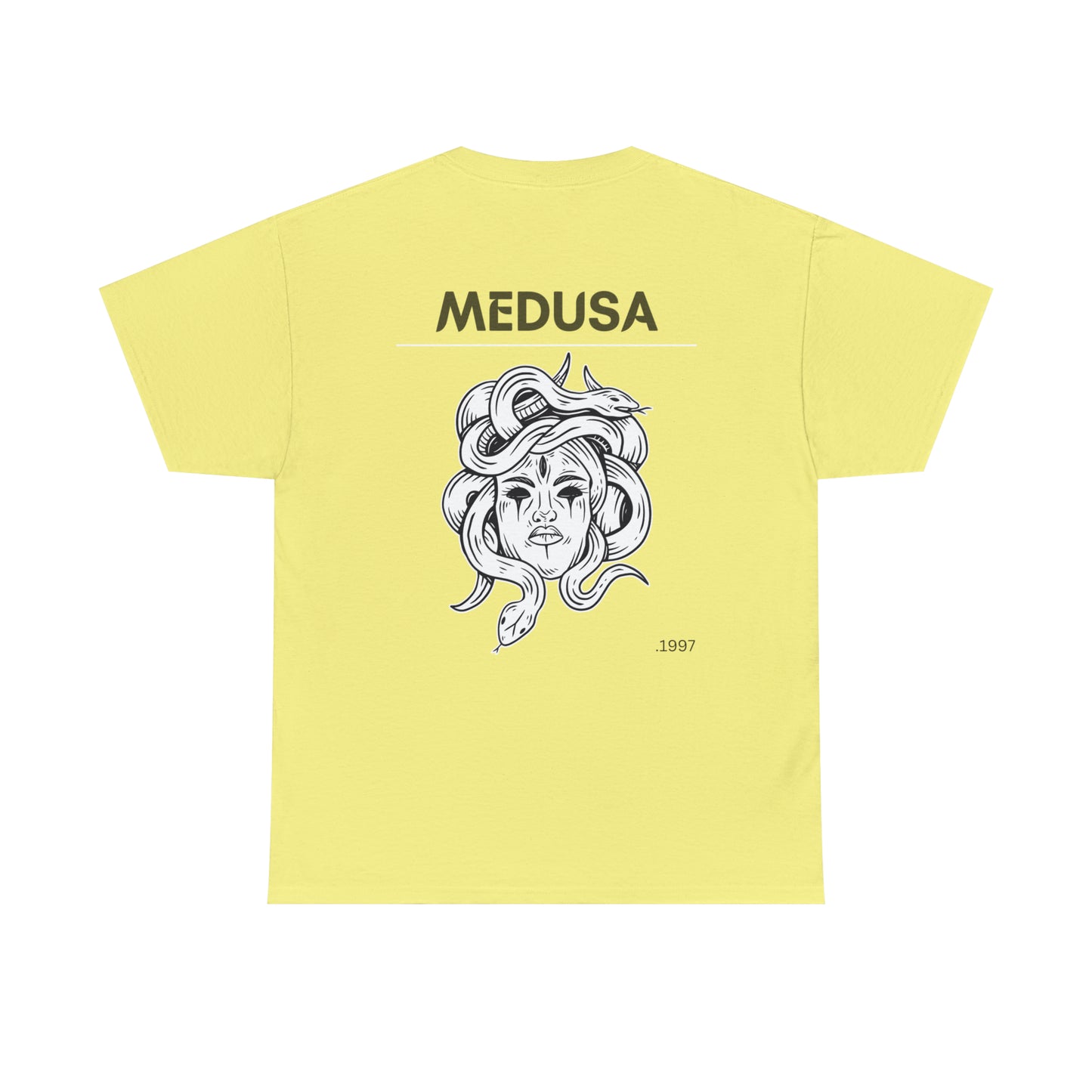 Medusa Print Unisex Heavy Cotton Tee
