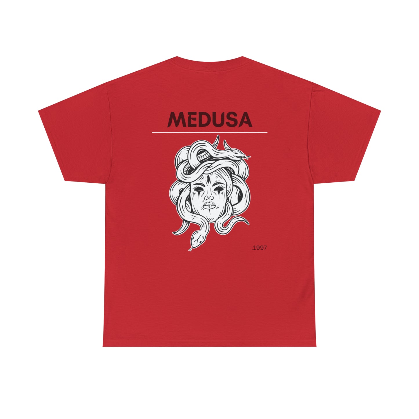 Medusa Print Unisex Heavy Cotton Tee