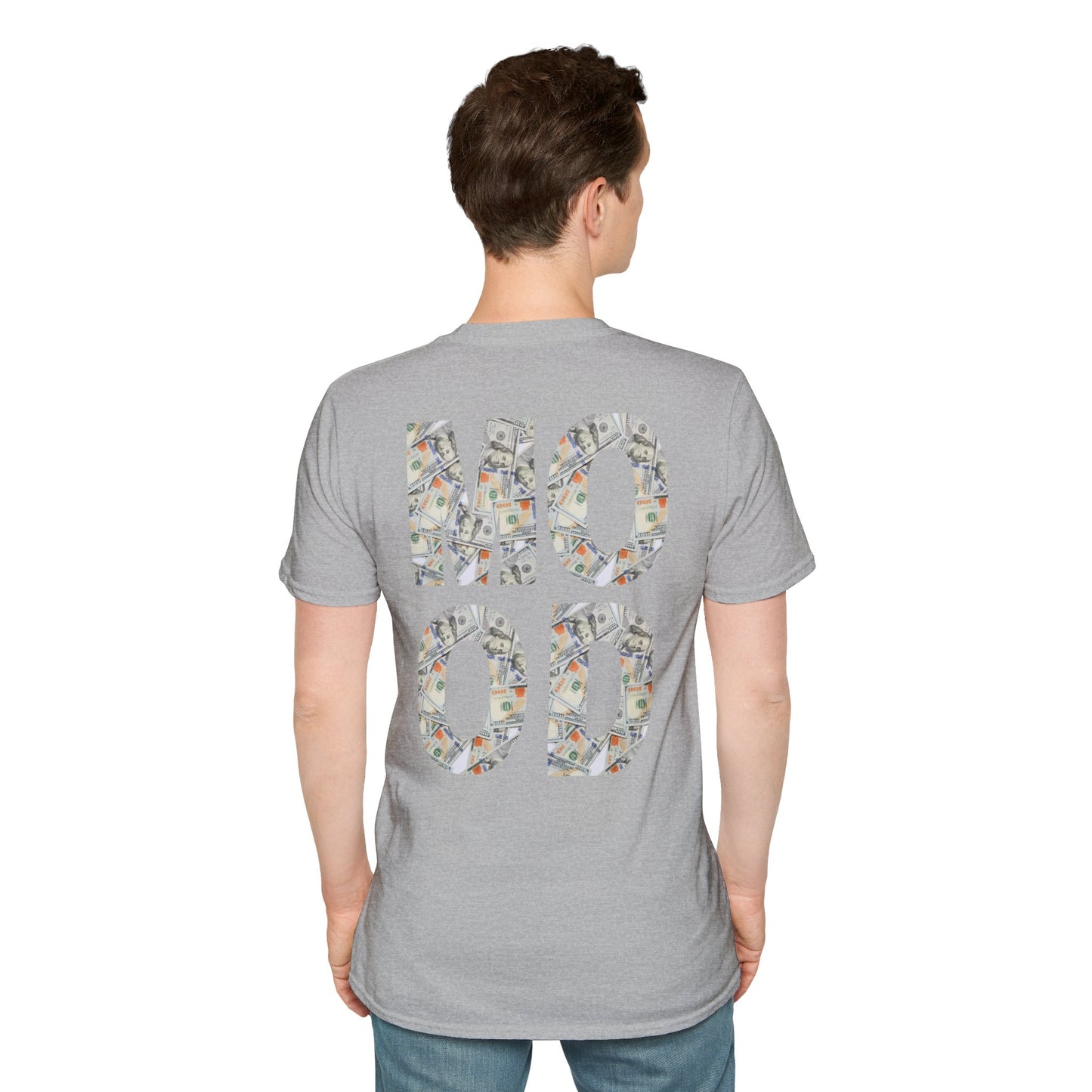 Money Mood Back Print Unisex Shirt