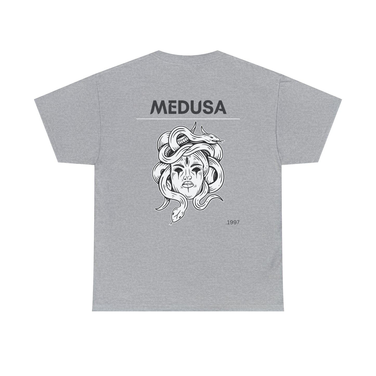 Medusa Print Unisex Heavy Cotton Tee