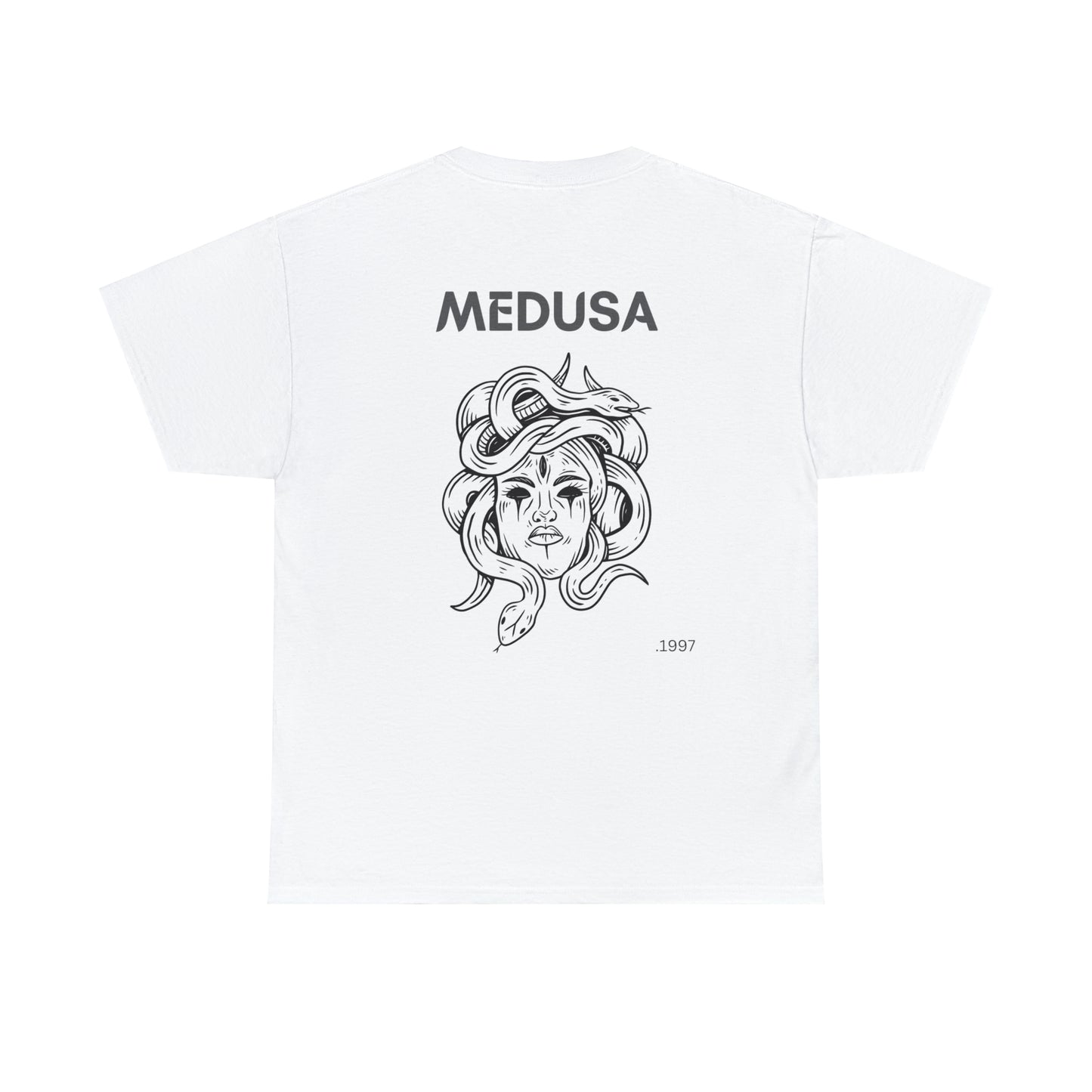 Medusa Print Unisex Heavy Cotton Tee