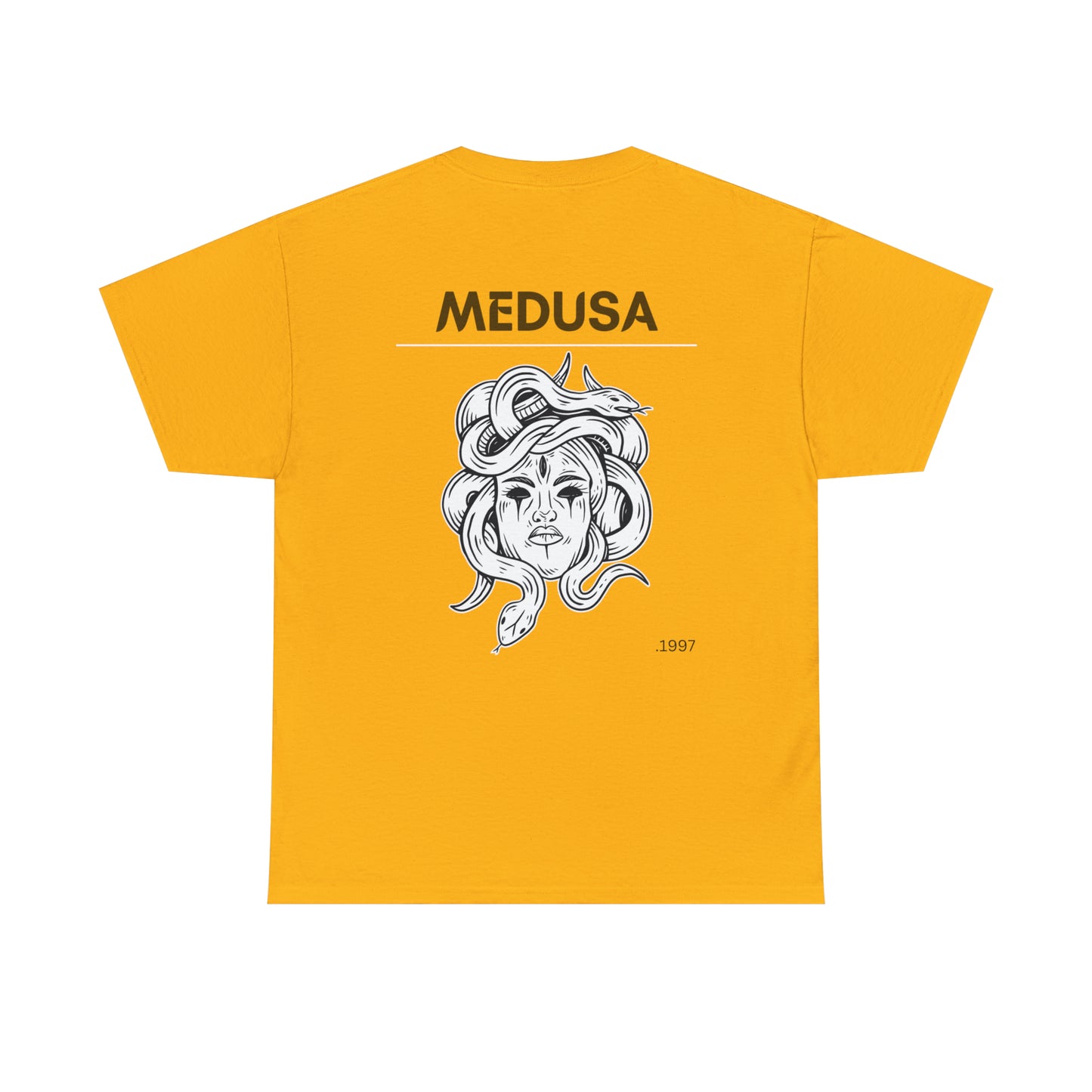 Medusa Print Unisex Heavy Cotton Tee