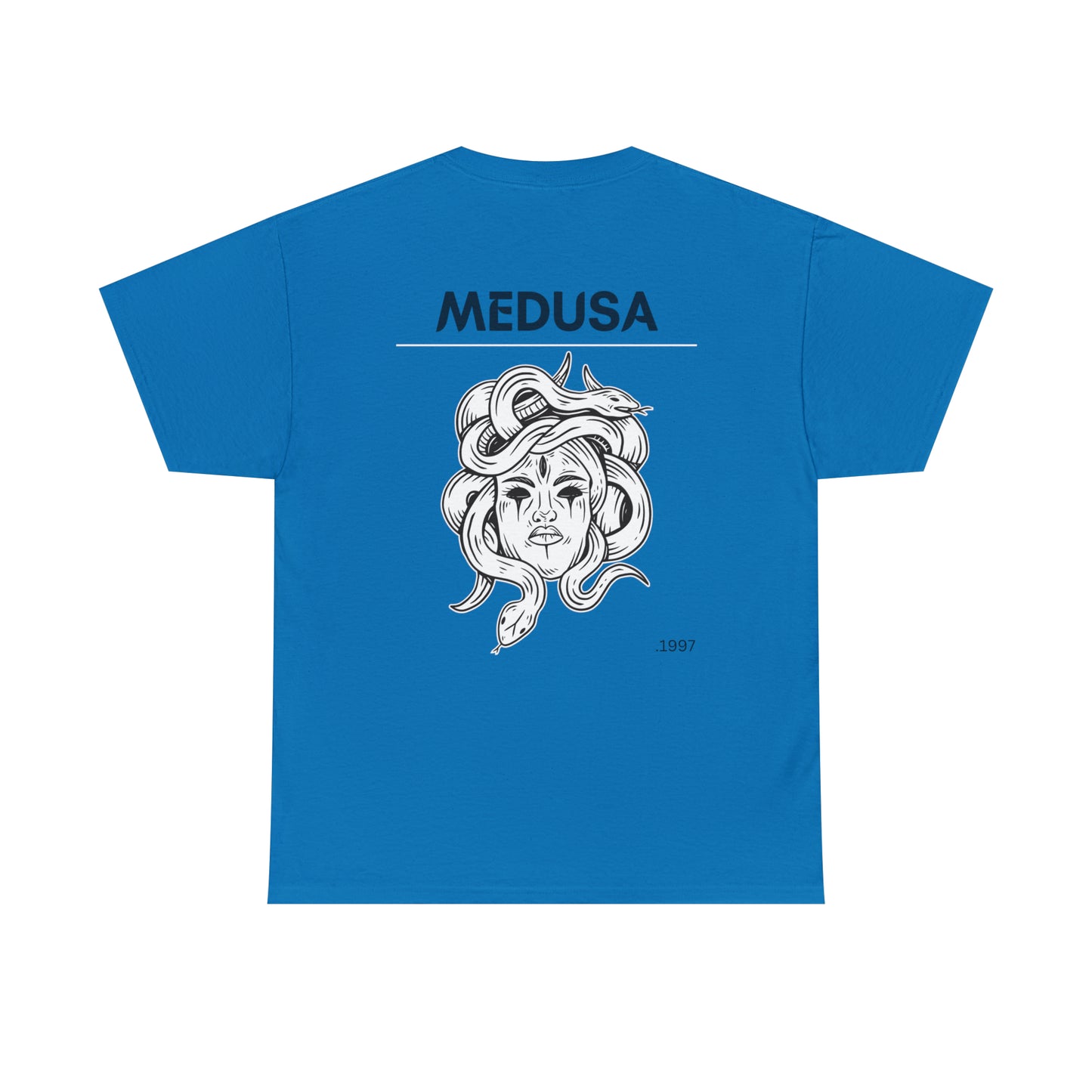Medusa Print Unisex Heavy Cotton Tee