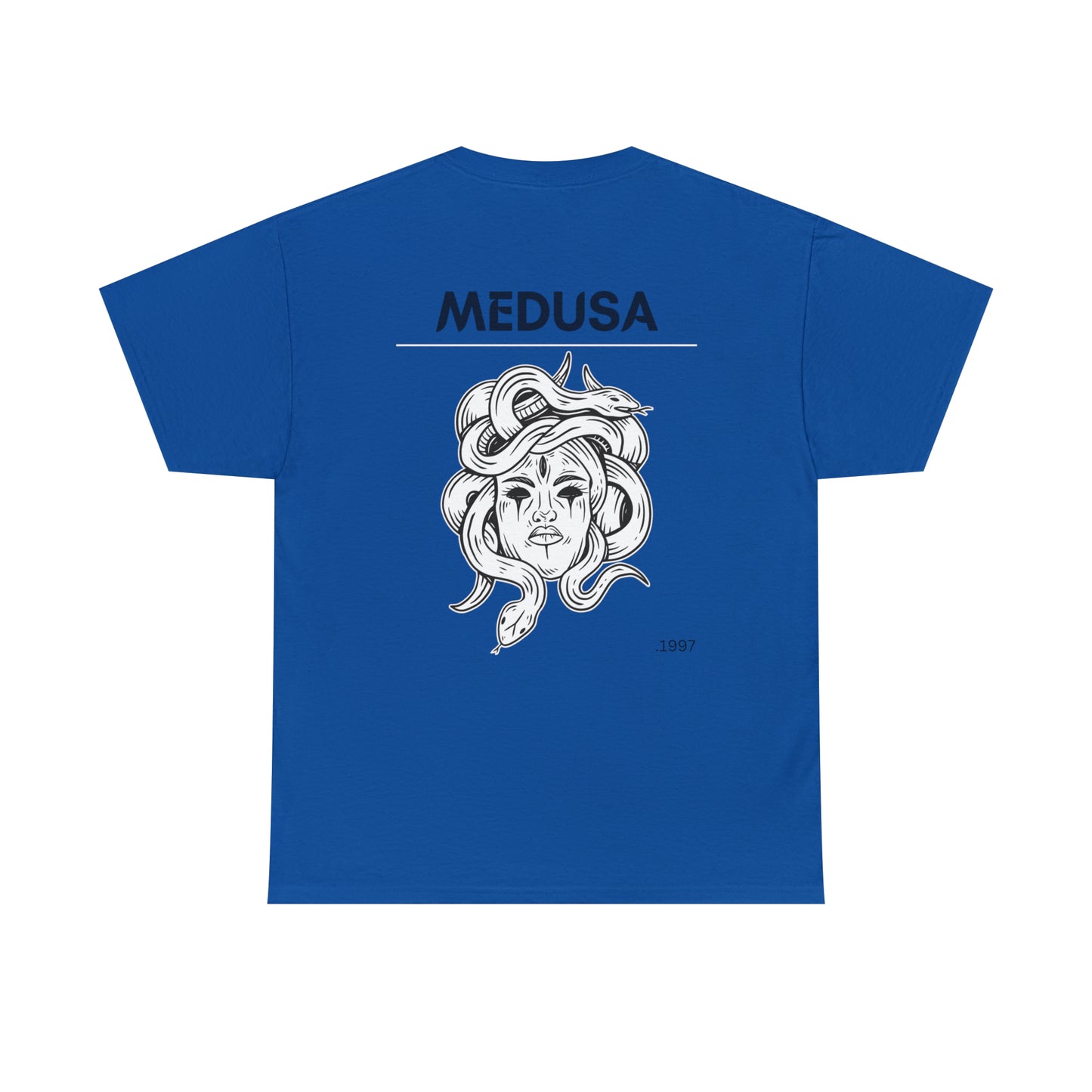 Medusa Print Unisex Heavy Cotton Tee
