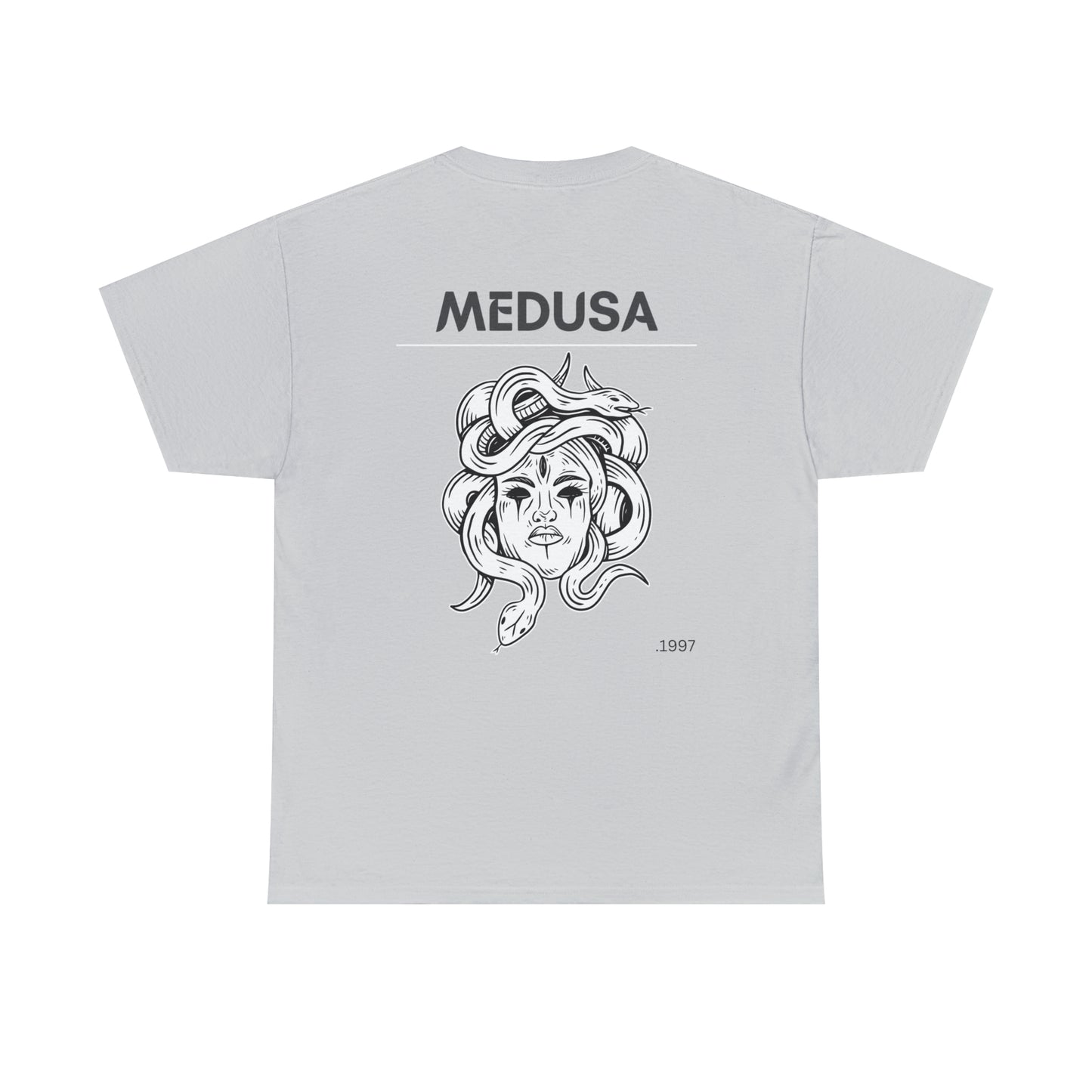 Medusa Print Unisex Heavy Cotton Tee
