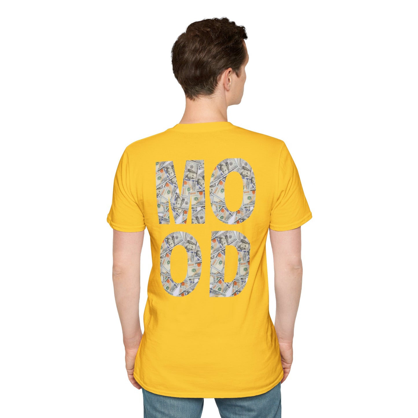 Money Mood Back Print Unisex Shirt