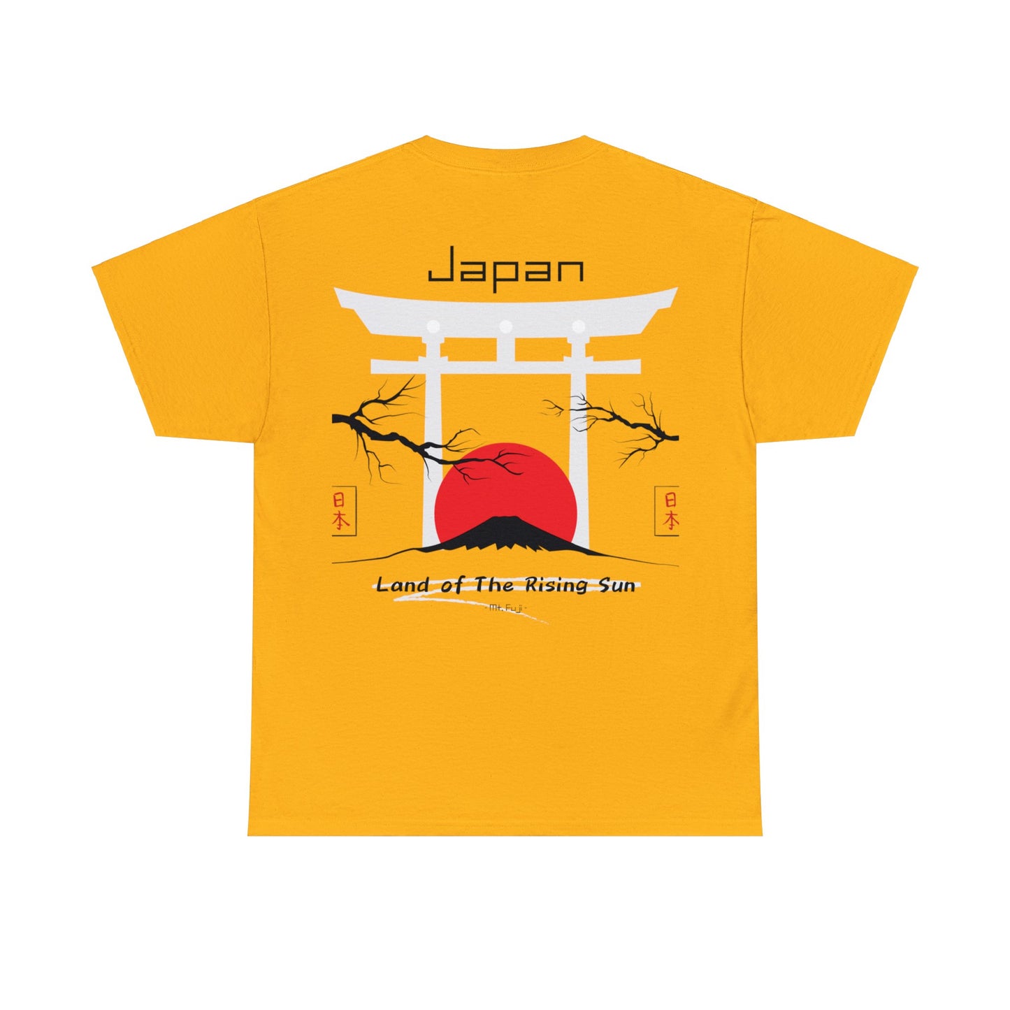 Land Of the rising Sun Japan Unisex Cotton Shirt