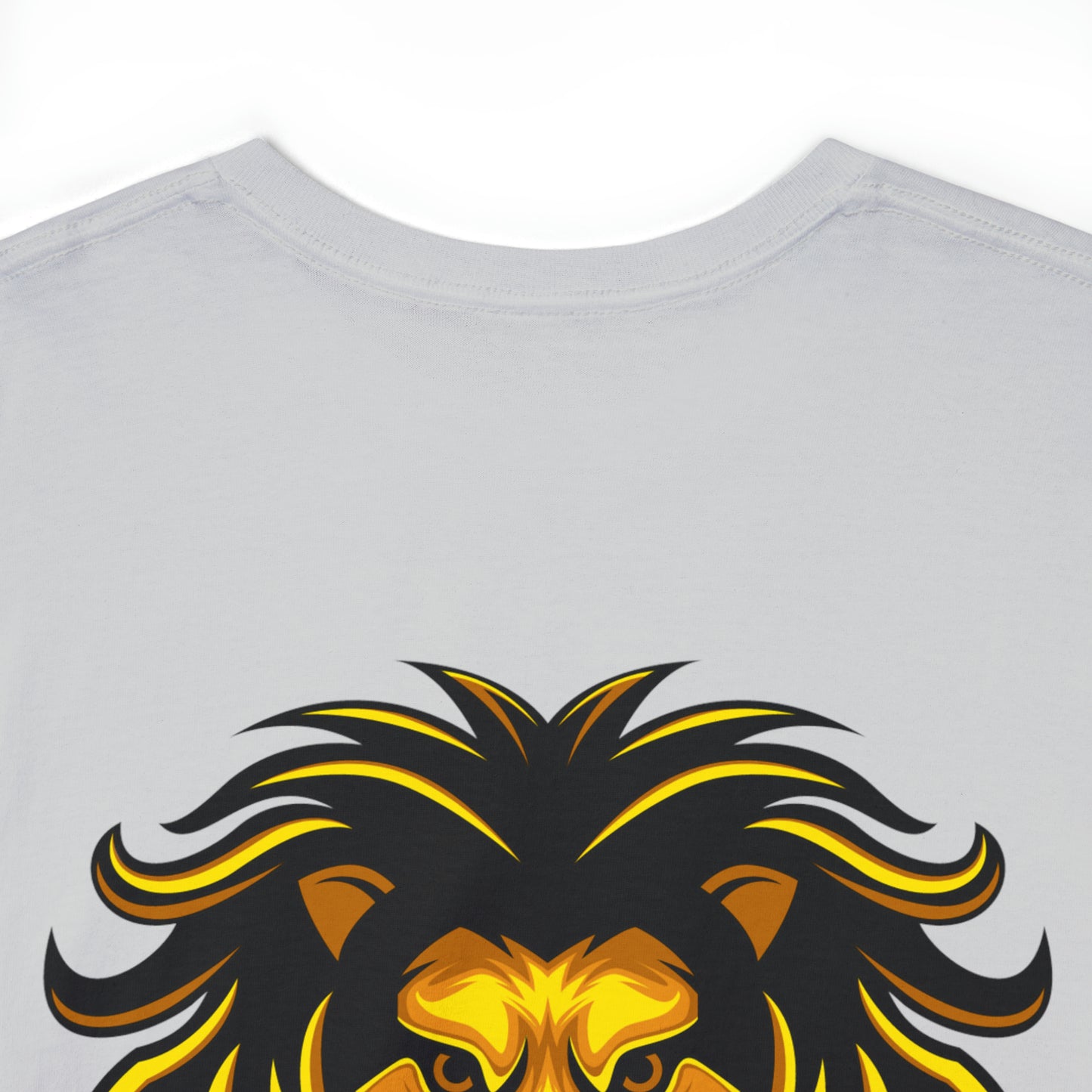 Lion Face Unisex Heavy Cotton Tee