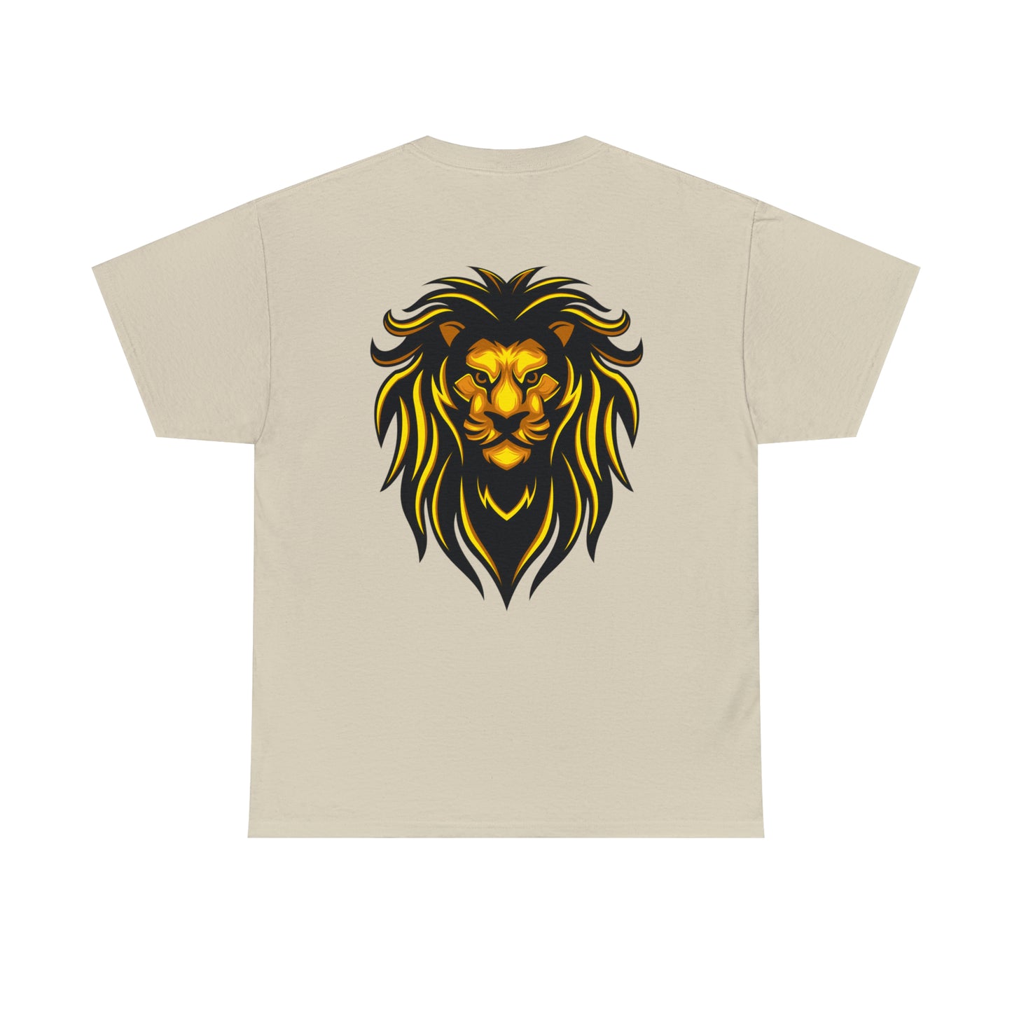 Lion Face Unisex Heavy Cotton Tee