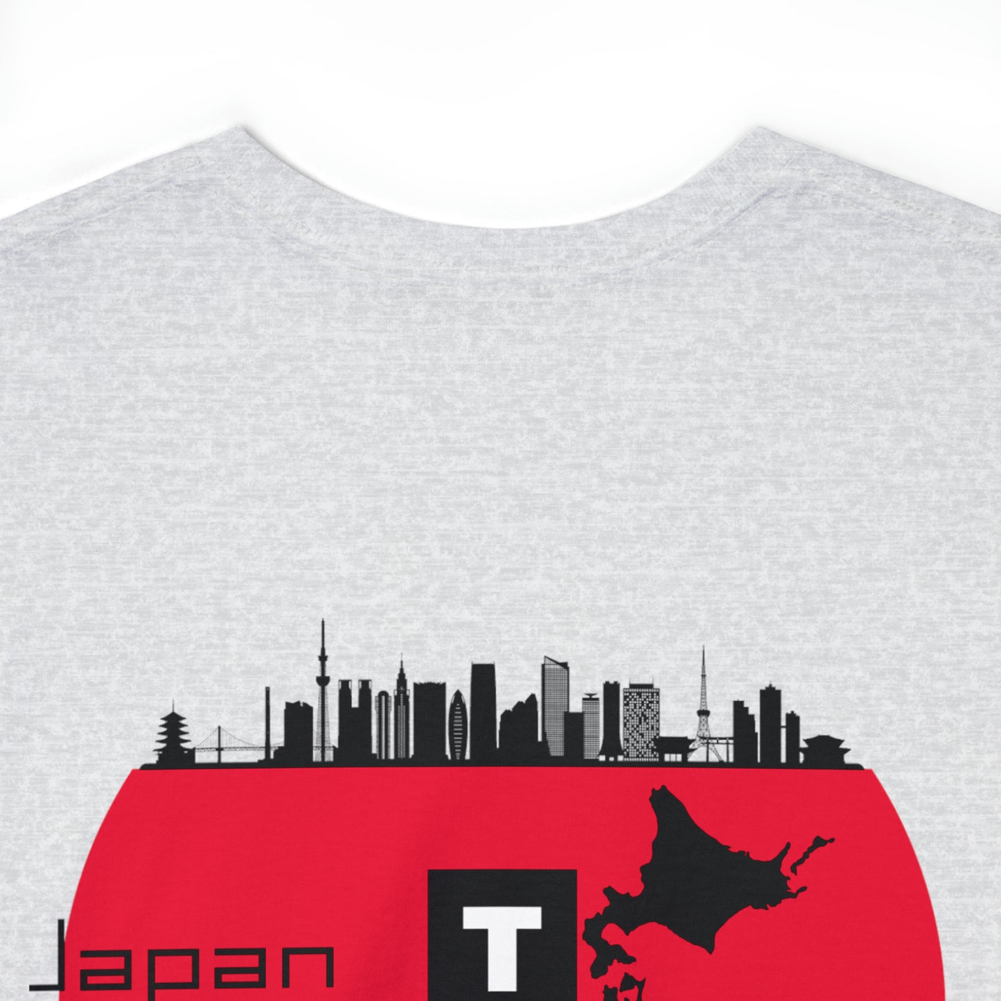 Tokyo Japan Backprint Unisex Heavy Cotton Tee