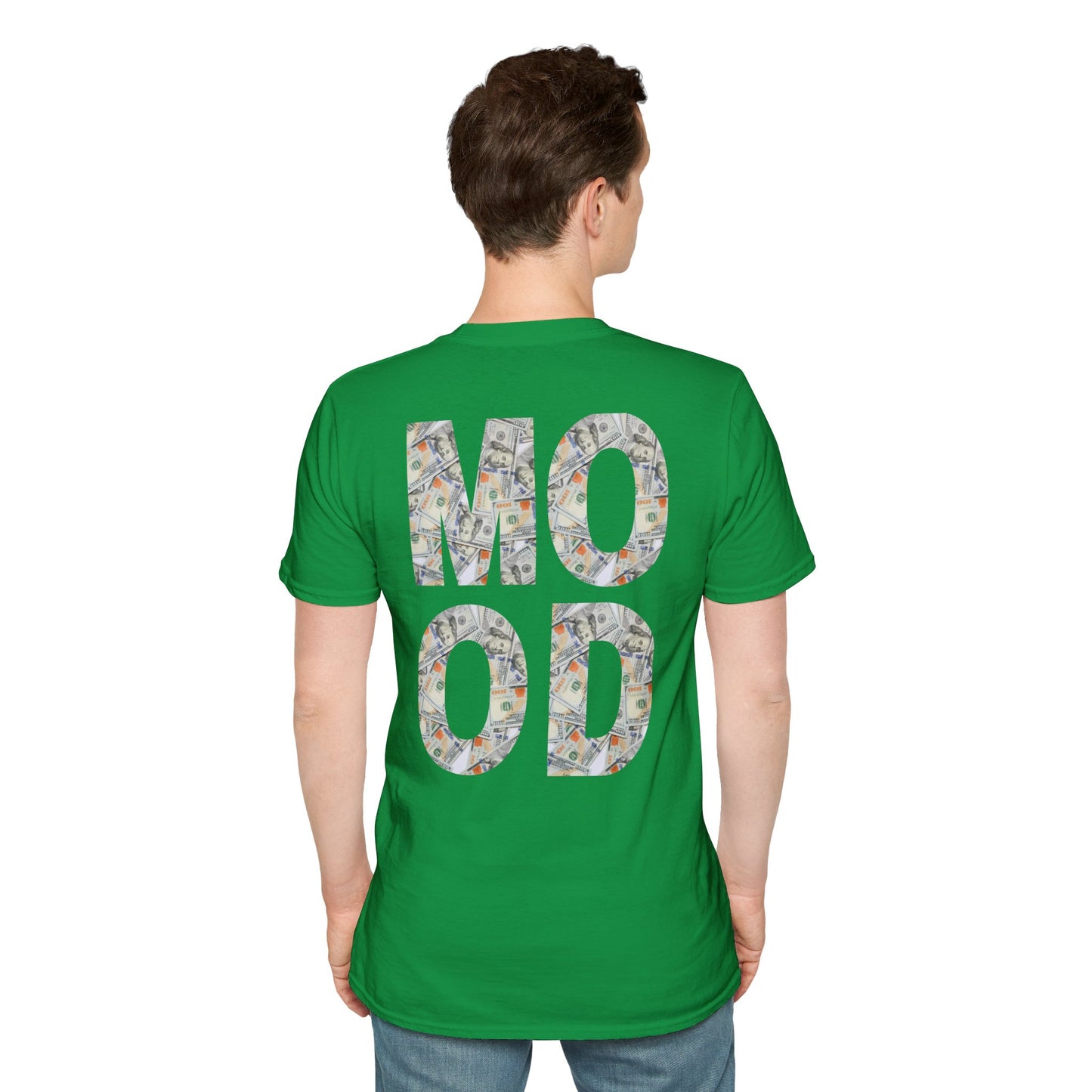 Money Mood Back Print Unisex Shirt