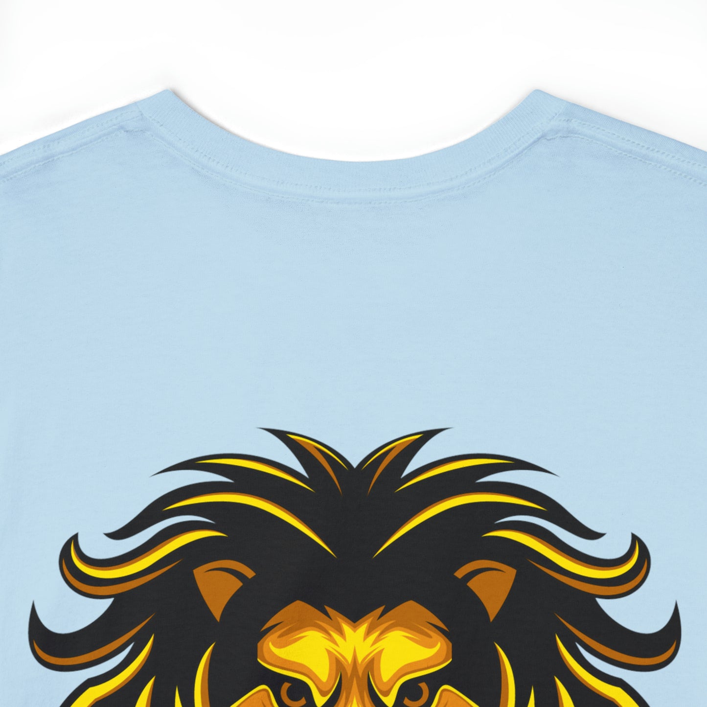 Lion Face Unisex Heavy Cotton Tee