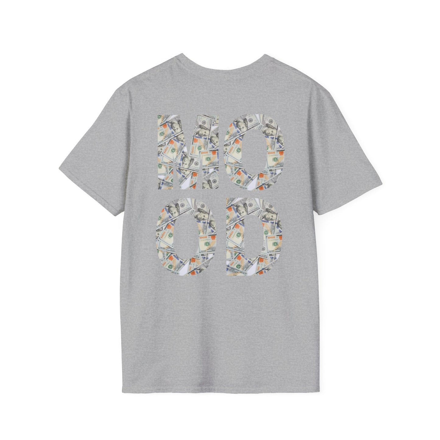 Money Mood Back Print Unisex Shirt