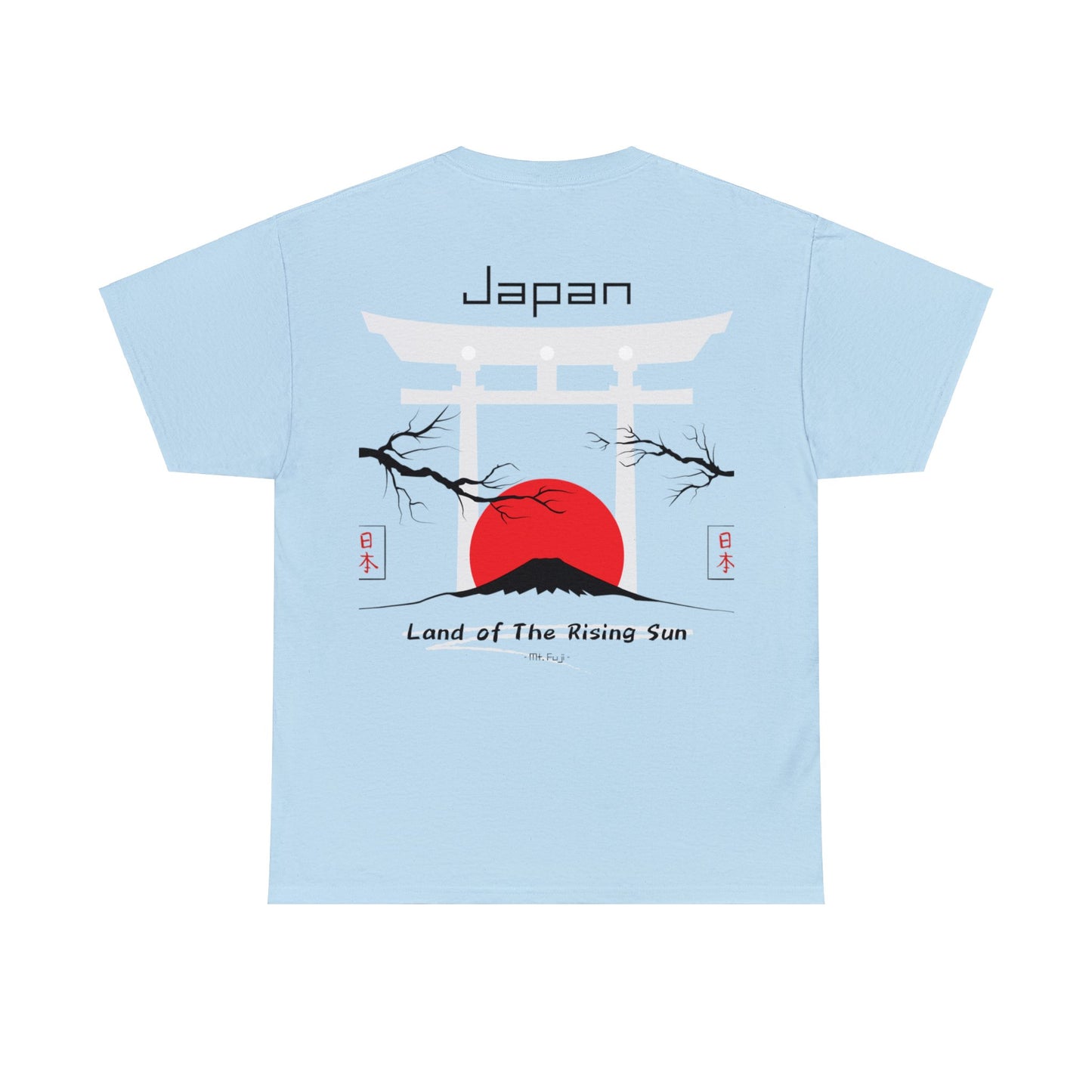 Land Of the rising Sun Japan Unisex Cotton Shirt