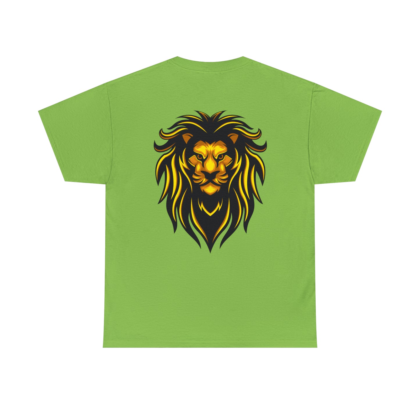 Lion Face Unisex Heavy Cotton Tee