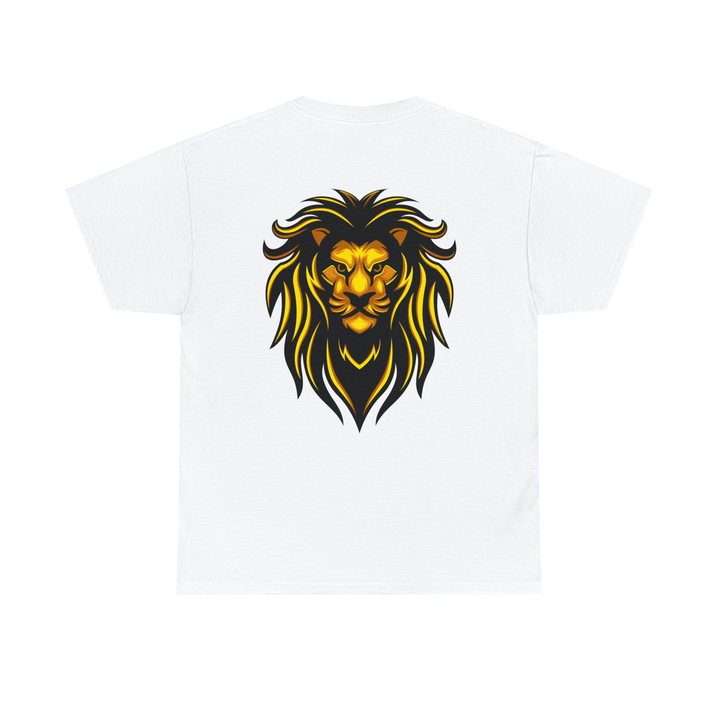 Lion Face Unisex Heavy Cotton Tee