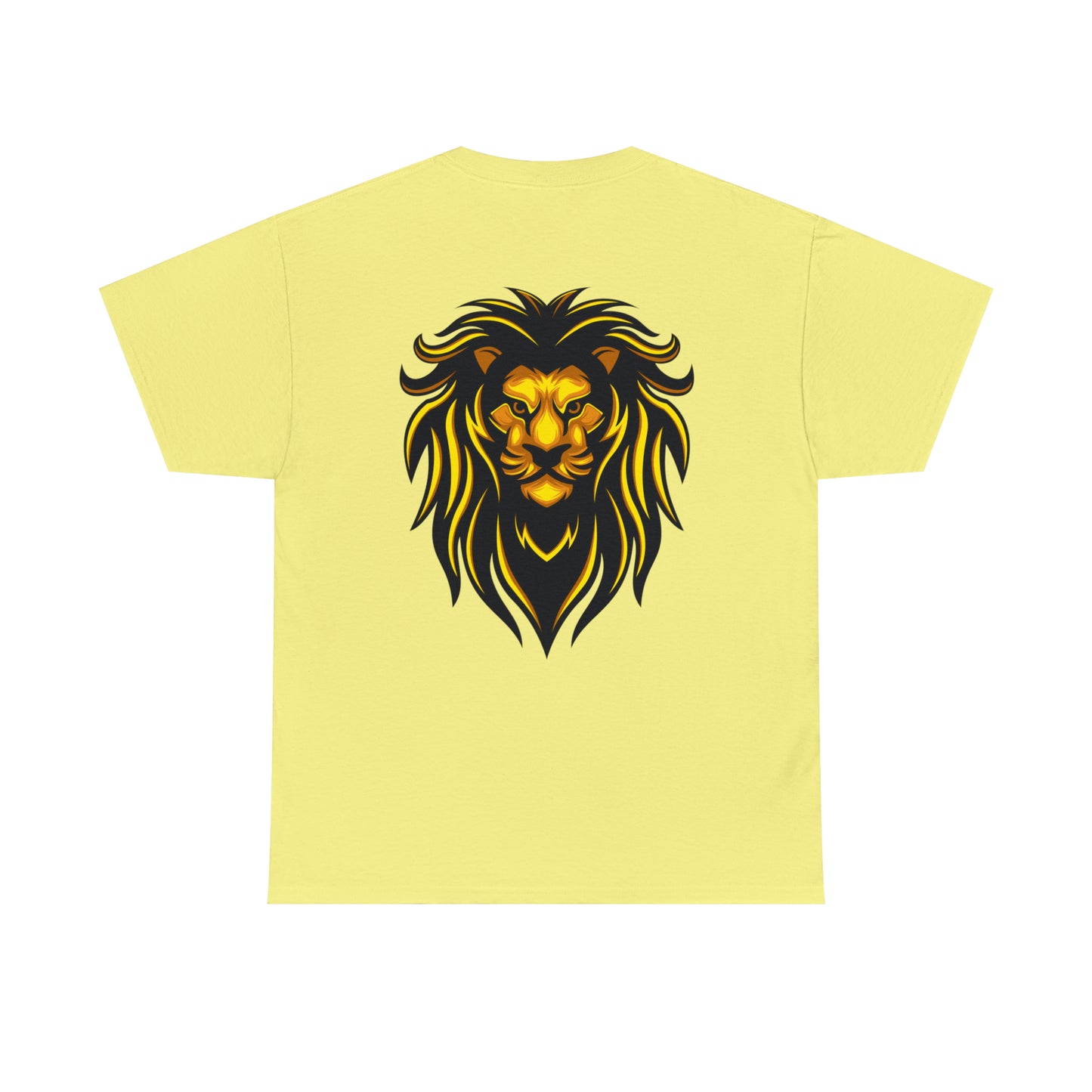 Lion Face Unisex Heavy Cotton Tee