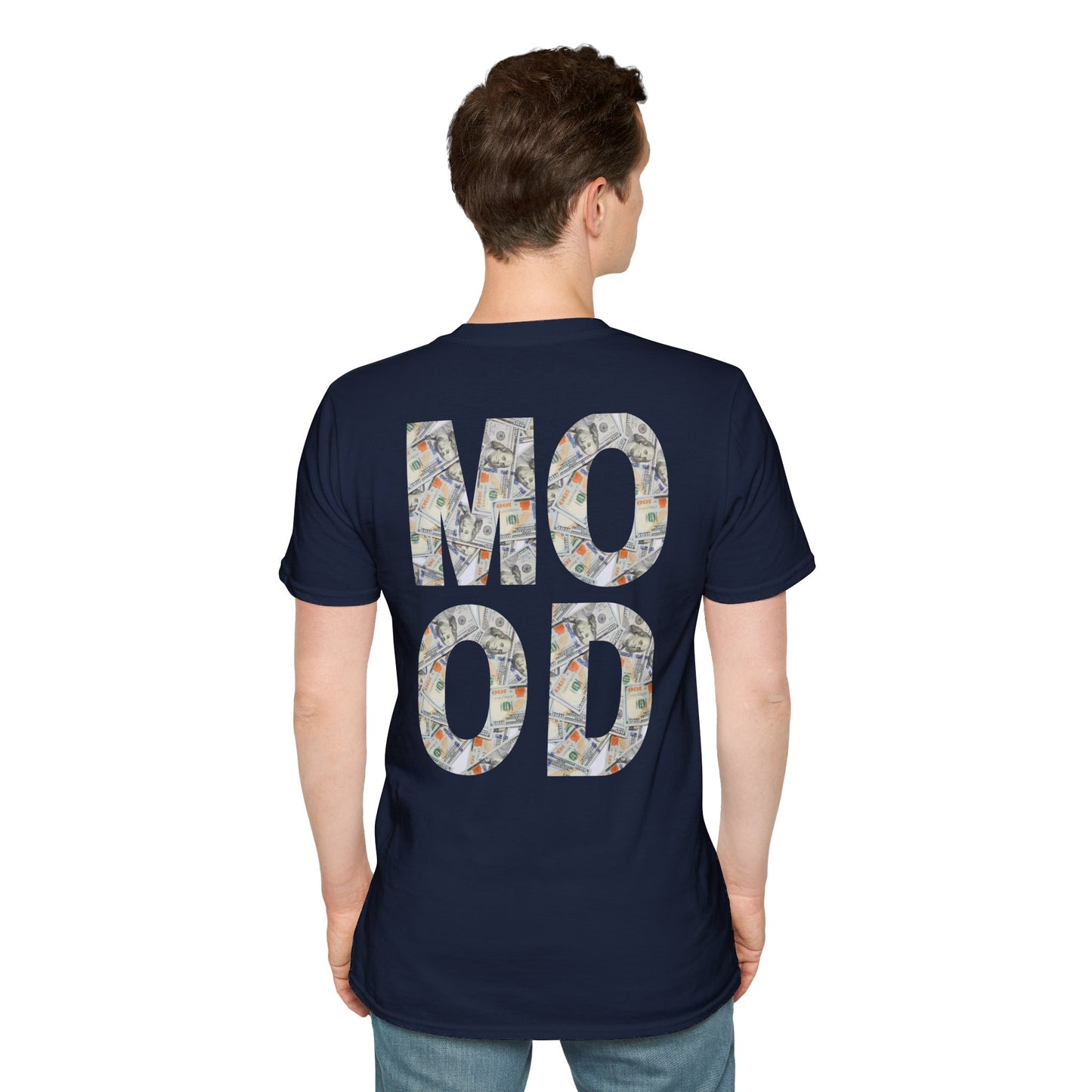 Money Mood Back Print Unisex Shirt